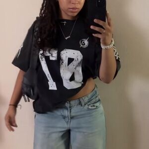 100% Cotton FDR Acid Wash Vintage Tee |